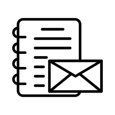 E-posta vektör simgesi tasarım