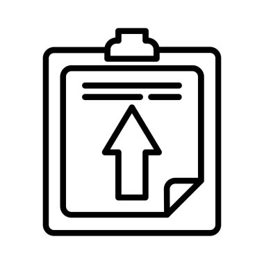 Clipboard Vector Icon Design