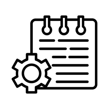 Notepad Vector Icon Design