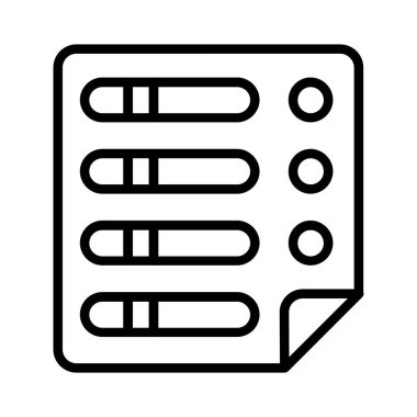 Checklist Vector Icon Design