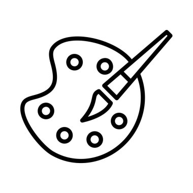 Painting Vector Icon Design