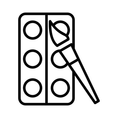 Water Colour Vector Icon Design