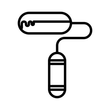 Paint Roller Vector Icon Design