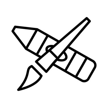 Brush Vector Icon Design