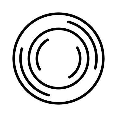 Plate Vector Icon Design