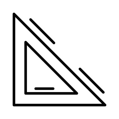 Triangular Scale Vector Icon Design