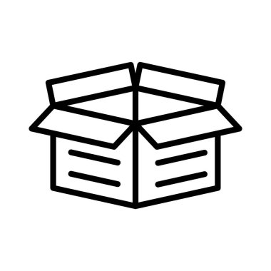 Cardboard Vector Icon Design