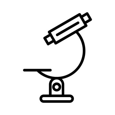 Mikroskop vektör simgesi tasarım