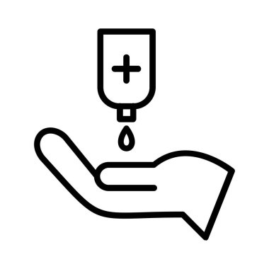 Sanitizer Vector Icon Design
