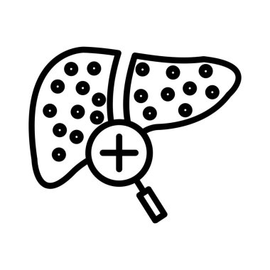 Liver Vector Icon Design