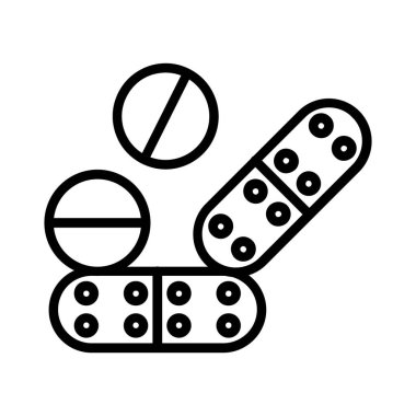 Pills Vector Icon Design