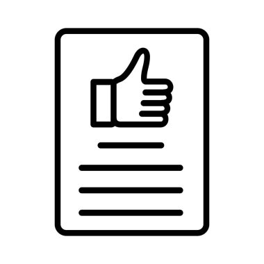 Müşteri memnuniyeti vektör simgesi tasarım