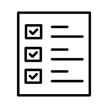 Checked Vector Icon Design