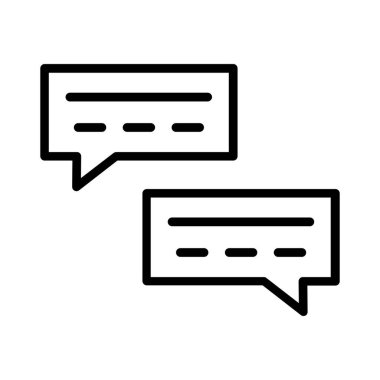Comments Vector Icon Design