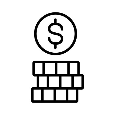 Coin Vector Icon Design