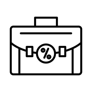 Briefcase Vector Icon Design