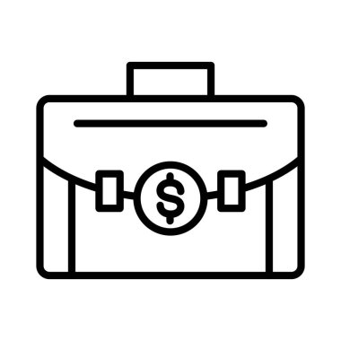Briefcase Vector Icon Design