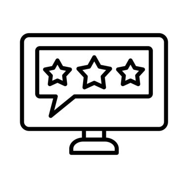 Rating Vector Icon Design