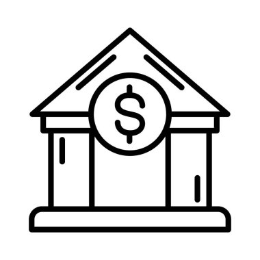 Bank Vector Icon Design