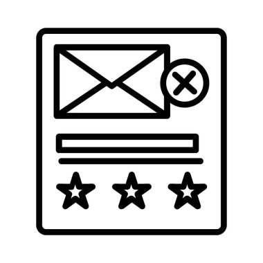 Sending Failed Vector Icon Design