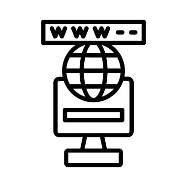 Internet Vector Icon Design