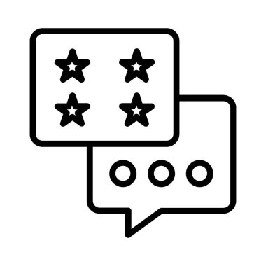 Konuşma kabarcığı vektör tasarımı