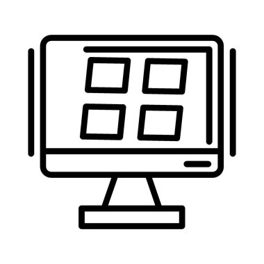 Window Vector Icon Design