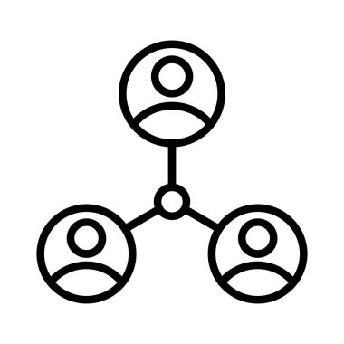 Team Work Vector Icon Design