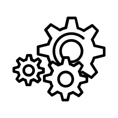 Cogwheel Vector Icon Design