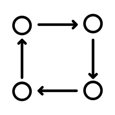 Adaptation Cycle Vector Icon Design