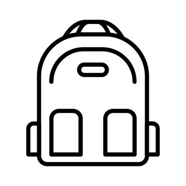 Bagpack Vector Icon Design