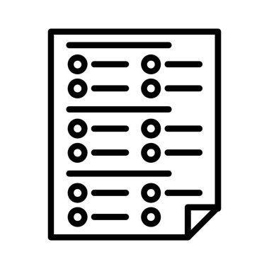 Test Vector Icon Design