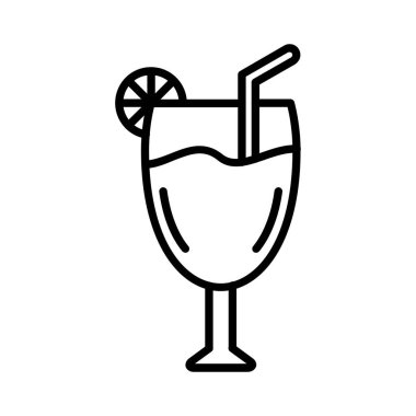 Cocktail Vector Icon Design