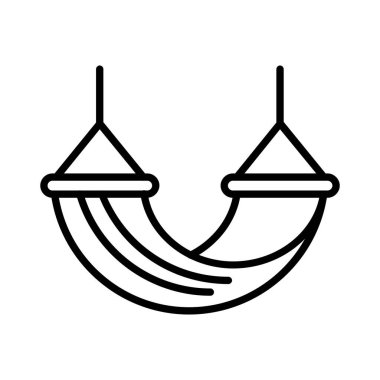 Hammock Vector Icon Design