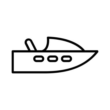 Boat Vector Icon Design