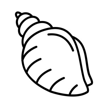 Conch Vector Icon Design