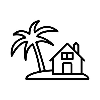 Beach Vector Icon Design