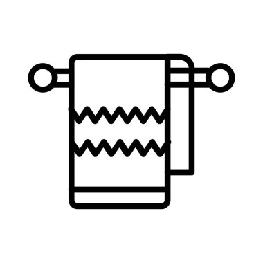 Towel Vector Icon Design