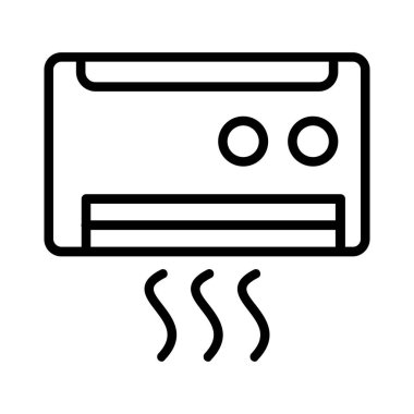 Klima vektör simgesi tasarımı