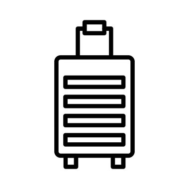 Suitcase Vector Icon Design