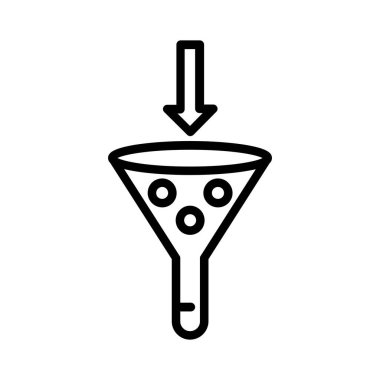 Funnel  Vector Icon Design
