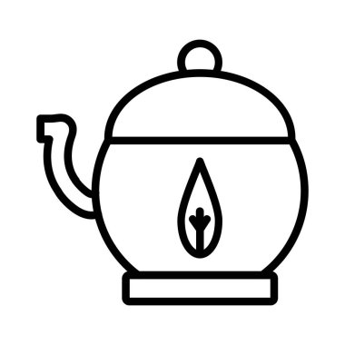 Teapot Vector Icon Design