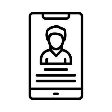 Profile Vector Icon Design