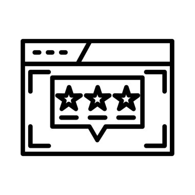 Rating Vector Icon Design