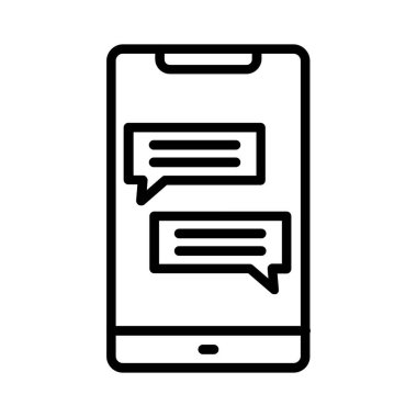 Chat  Vector Icon Design