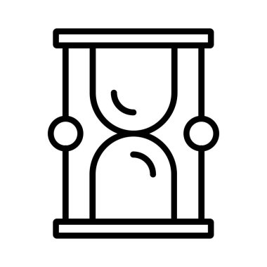 Hourglass Vector Icon Design