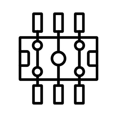 Foosball Vector Icon Design