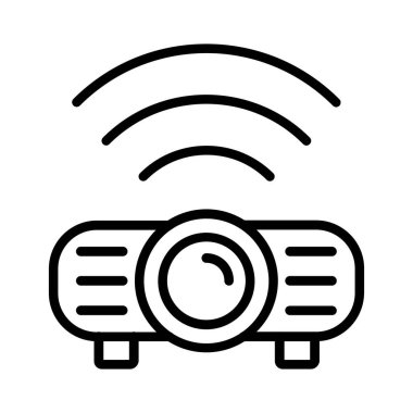 Projector Vector Icon Design
