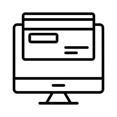 Monitor Vector Icon Design
