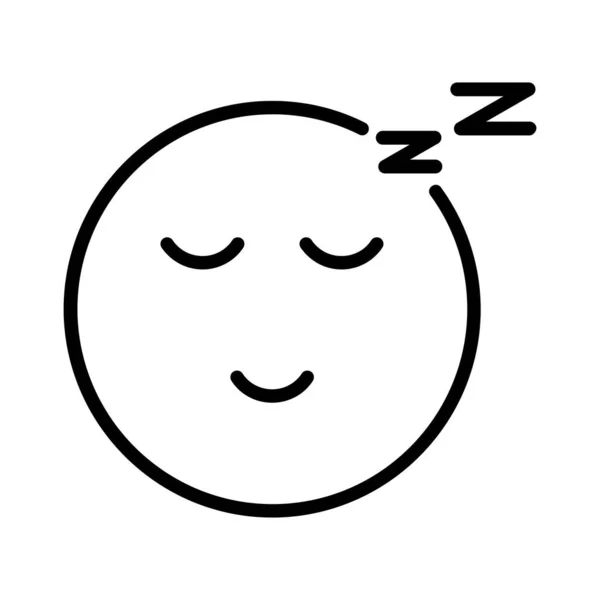 Sleepy Vector Icon Design